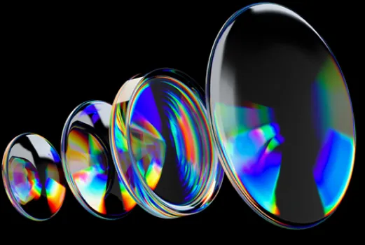 Lenses, Prisms & Wedges with/without Optical Coating