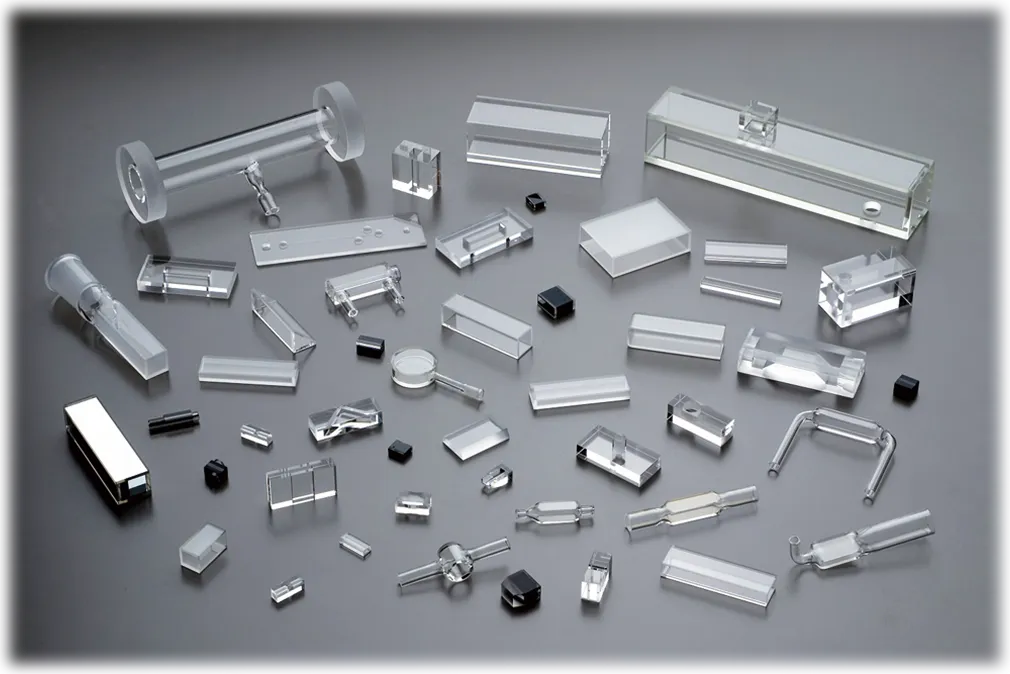 Flow Cells, Cuvettes & CNC glass machining